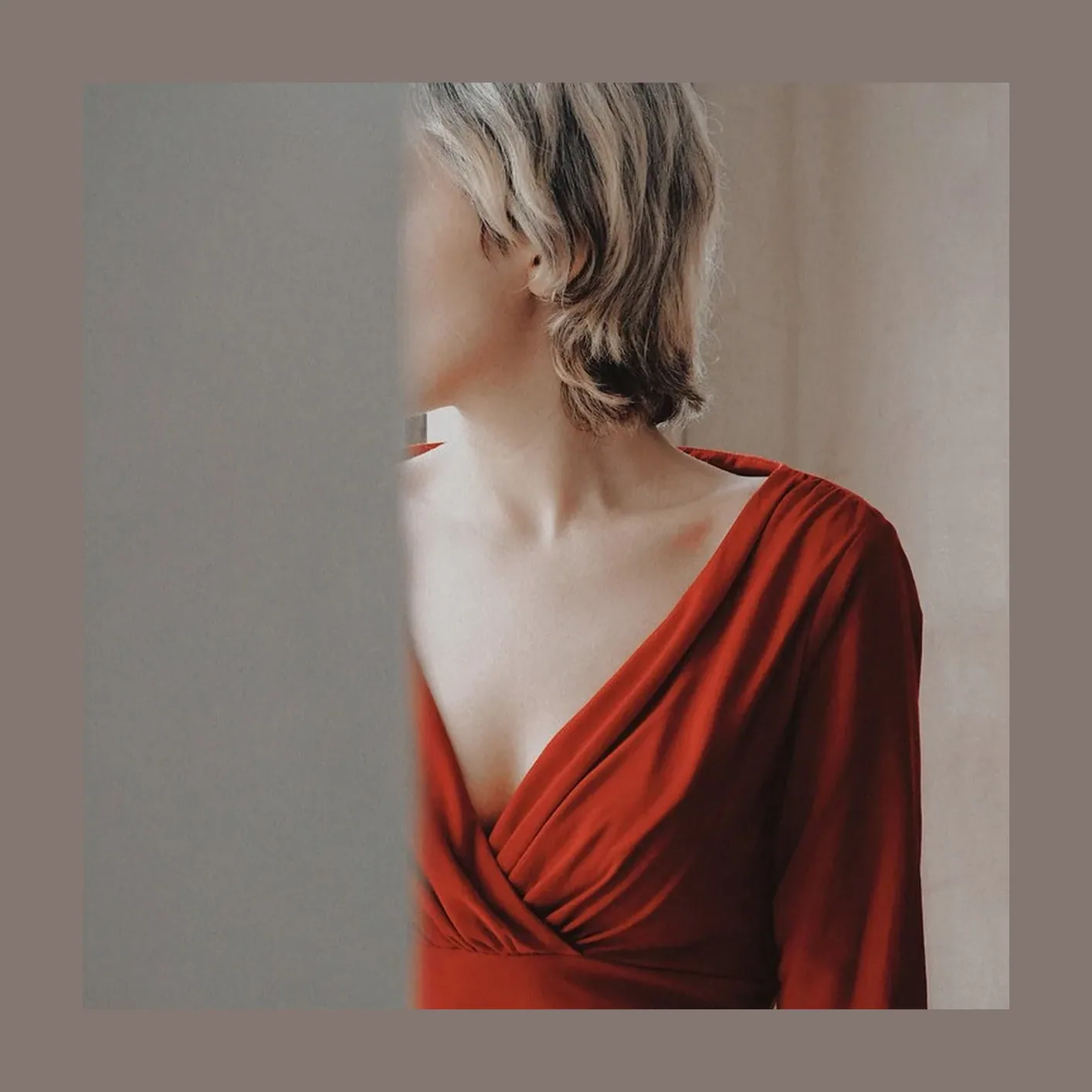 Vestido Slip de Seda Luna